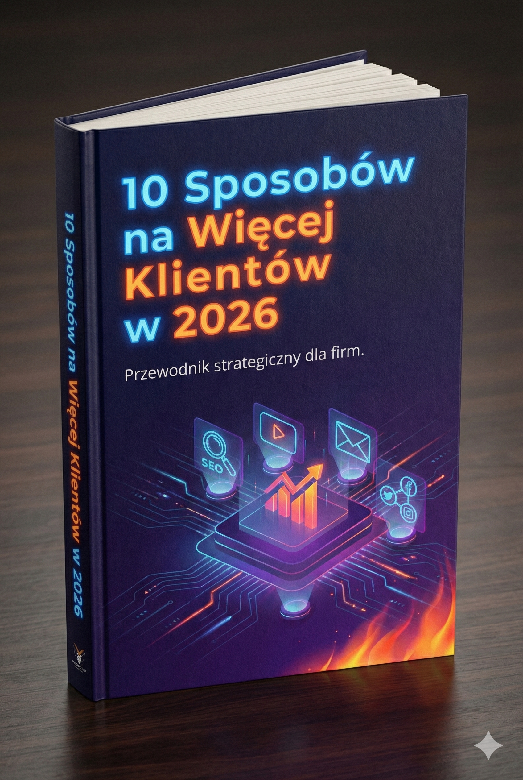 10 Sposobów na Więcej Klientów w 2026 - Okładka ebooka